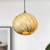 Gofurnit Mela pendellampe, eg, Ø 35 cm