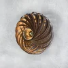 Gofurnit Veneria væglampe, nøddetræ, Ø 50 cm