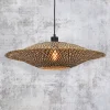 GOOD & MOJO Bali pendellampe af bambus, Ø 60 cm