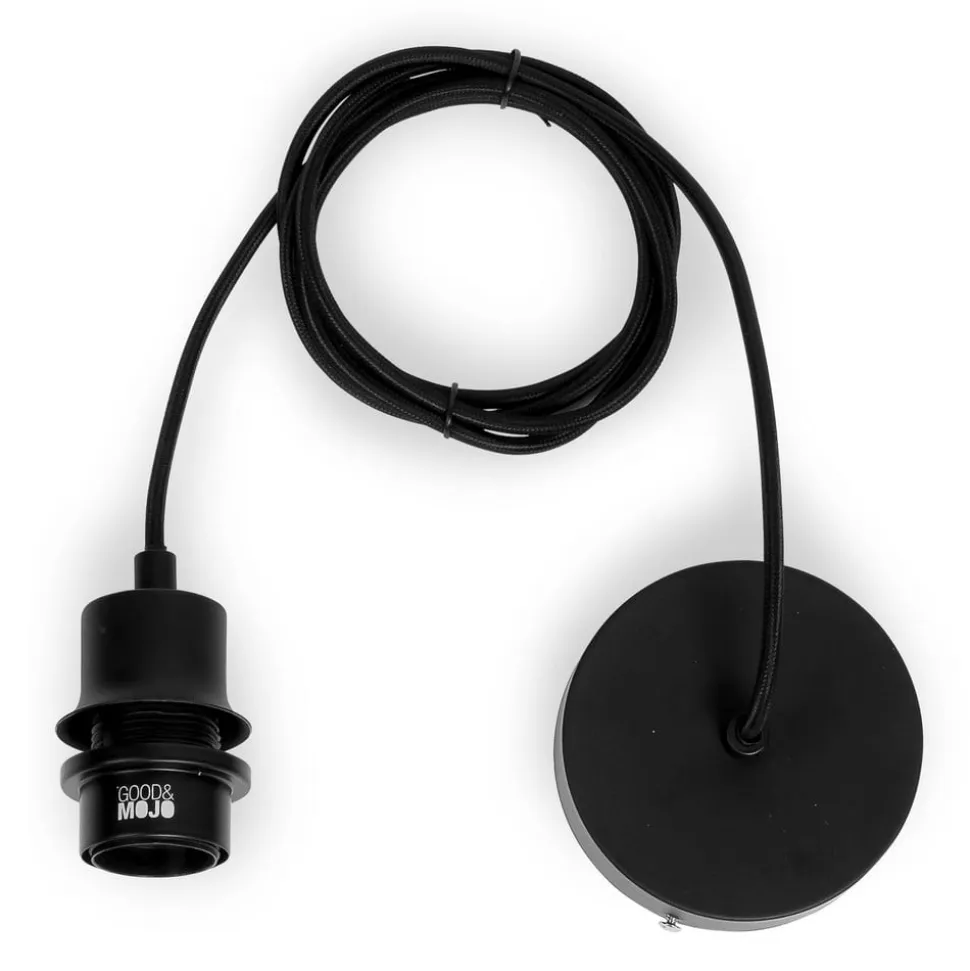 GOOD & MOJO Bali pendellampe af bambus, Ø 60 cm
