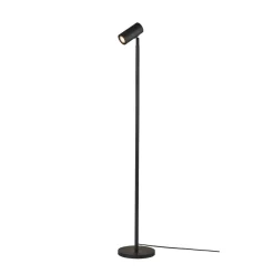 GOOD & MOJO Gulvlampe Java, sort, 141 cm, bambus, GU10