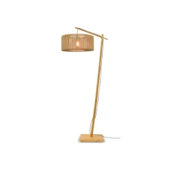 GOOD & MOJO Iguazu buelampe natur cylinder Ø50cm