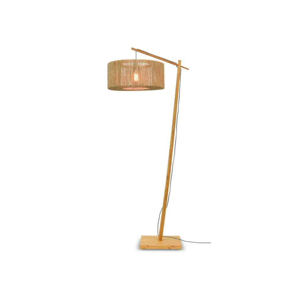GOOD & MOJO Iguazu buelampe natur cylinder Ø50cm
