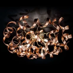 Graciøs loftlampe Kobber, kobber