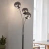 Green Widow gulvlampe med glasskærme
