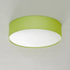Grøn tekstil loftslampe Jitendra