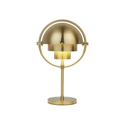 Gubi bordlampe Multi-Lite højde 30 cm messing/messing