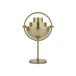 Gubi bordlampe Multi-Lite højde 30 cm messing/messing