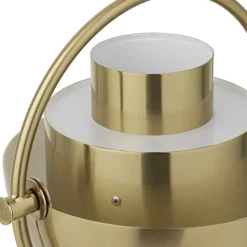 Gubi bordlampe Multi-Lite højde 30 cm messing/messing