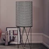 GUBI Pedrera PD2-gulvlampe med dæmper, sort