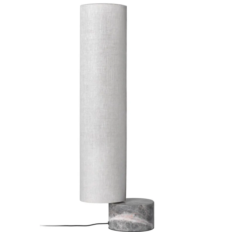 GUBI Unbound LED-gulvlampe 80 cm lærred