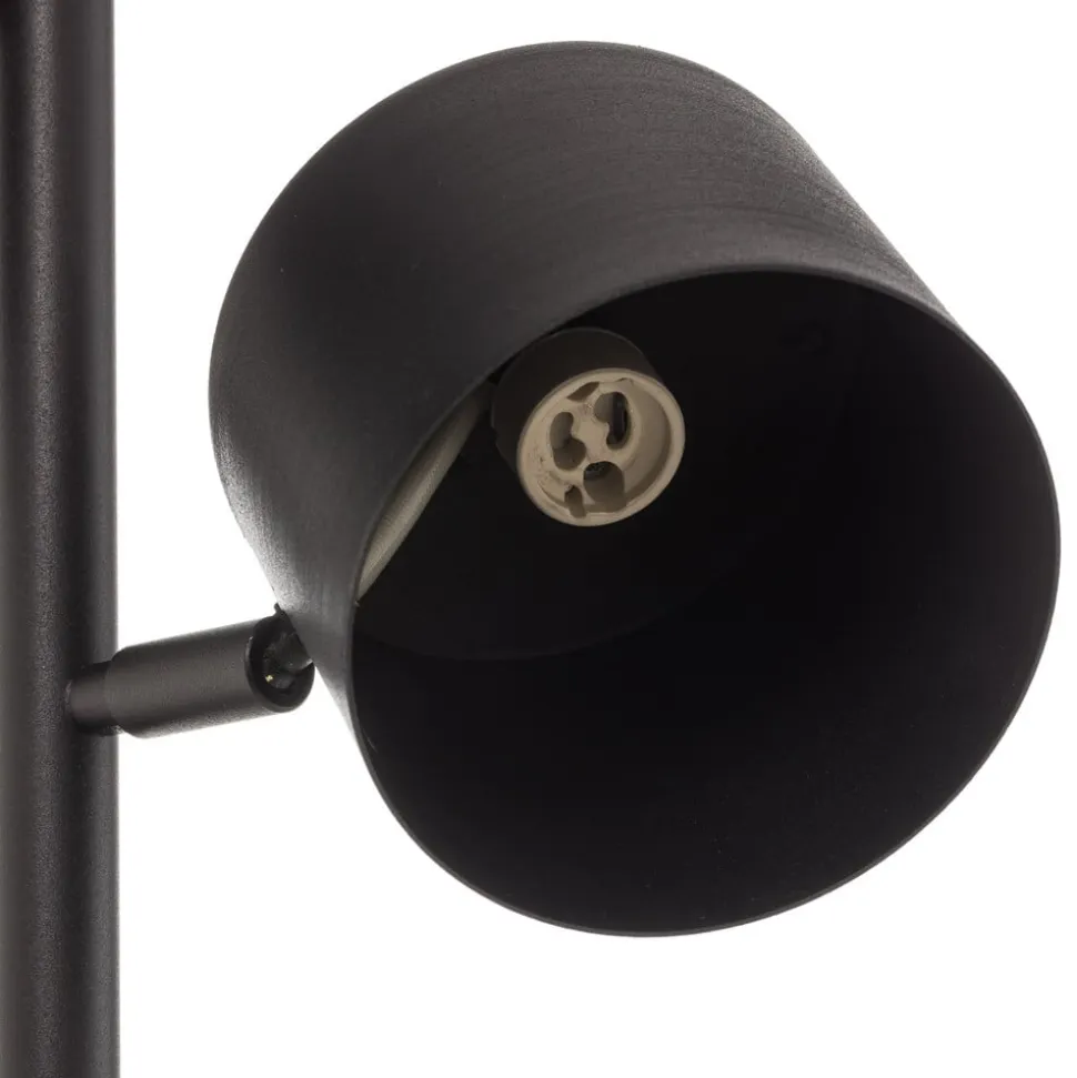 Gulvlampe 1047, 3 lyskilder, sort