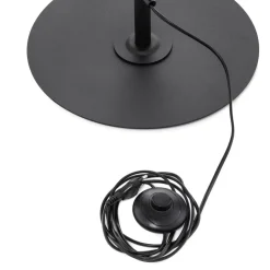 Gulvlampe 1047, 3 lyskilder, sort