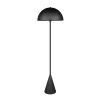 Gulvlampe Alfie, sort mat, metal, E27