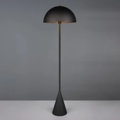 Gulvlampe Alfie, sort mat, metal, E27