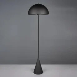 Gulvlampe Alfie, sort mat, metal, E27