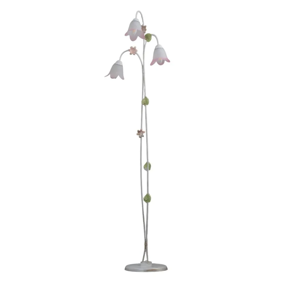 Gulvlampe Botton i florentinsk stil, 3 lyskilder