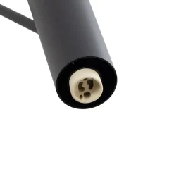 Gulvlampe Eye Super med bevægelig hoved, sort