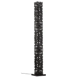 Gulvlampe Foresta i metal, højde 153 cm