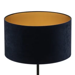 Gulvlampe Golden Roller mørkeblå/guld