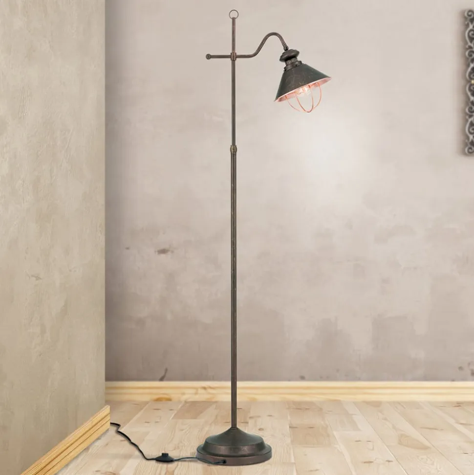 Gulvlampe Shanta i antik stil