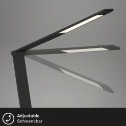 Haiti LED-skrivebordslampe touchdim CCT sort