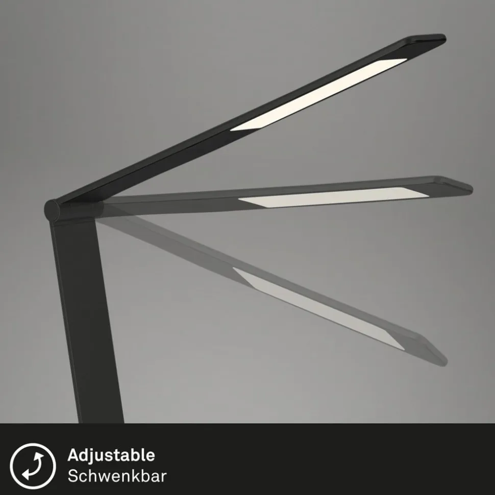 Haiti LED-skrivebordslampe touchdim CCT sort