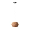 Haka pendellampe med rattan-skærm, Ø 25 cm