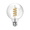 Hama Smart LED Filament E27 G95, WLAN, Matter, 4,9 W, RGBW