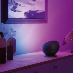 Hama Smart LED-bordlampe, sort WLAN, RGBW, dæmpbar