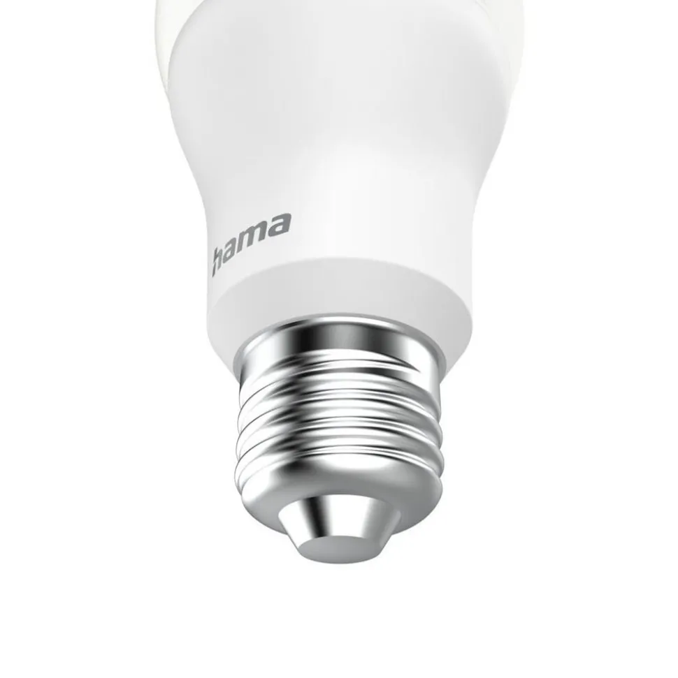 Hama Smart LED-pære klar E27 A60 WLAN Matter 9W RGBW