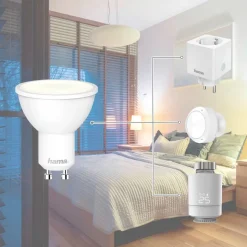 Hama WLAN LED-reflektor GU10 5.5W 120° CCT dæmpes