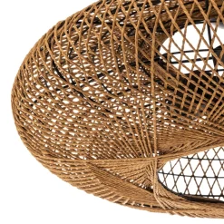 Hedda loftlampe af sisal og metal