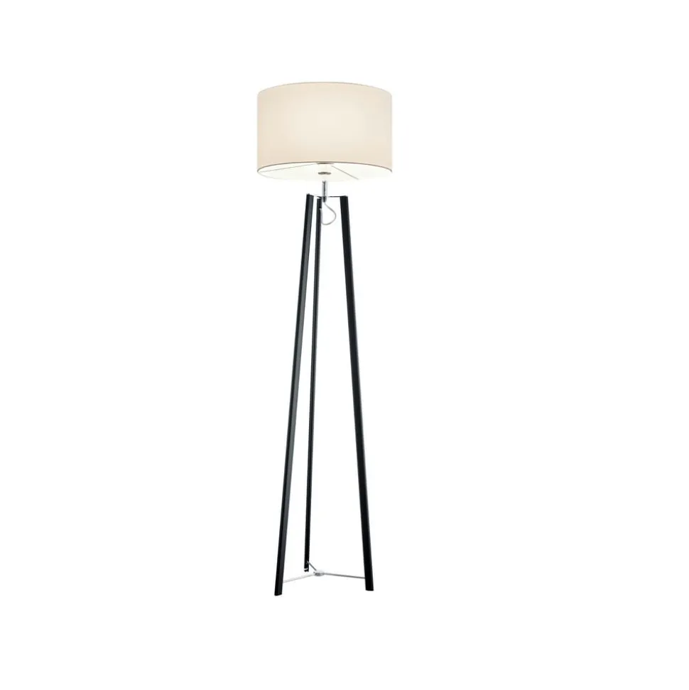 Helestra Certo 3-benet gulvlampe, hvid