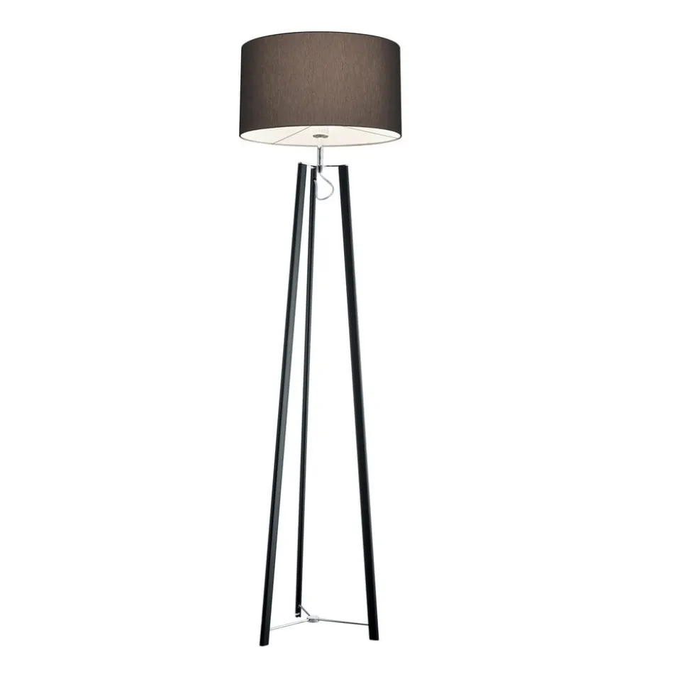 Helestra Certo 3-benet gulvlampe, antracit