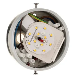 Helestra Keto LED-loftlampe, cylinder, krom