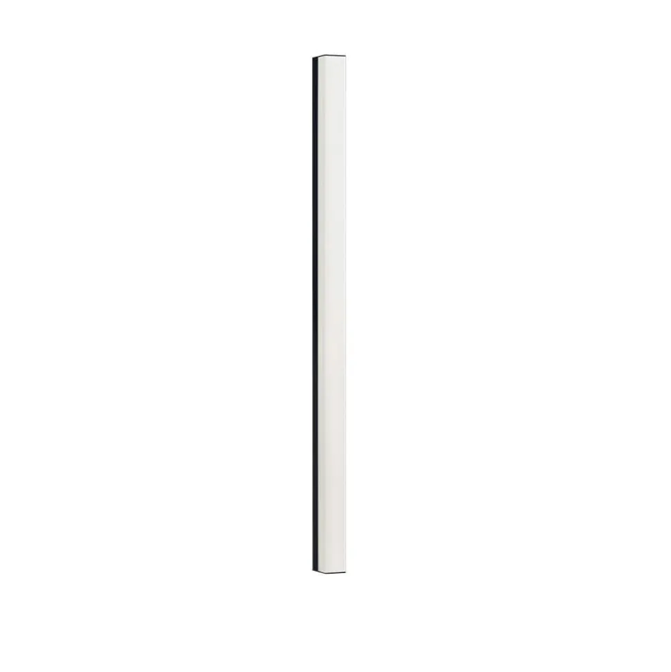Helestra Lado LED-spejllampe, sort, 90 cm