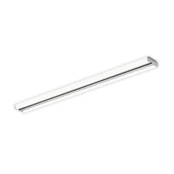 Helestra LED-spejllampe LOOM, længde 90 cm, krom, IP44