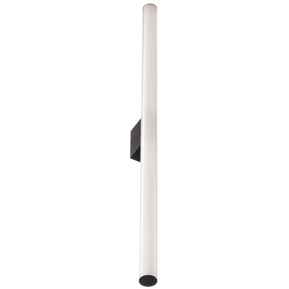 Helestra Loom LED-spejllampe sort, 90 cm