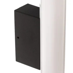 Helestra Loom LED-spejllampe sort, 90 cm