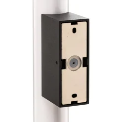 Helestra Loom LED-spejllampe sort, 90 cm