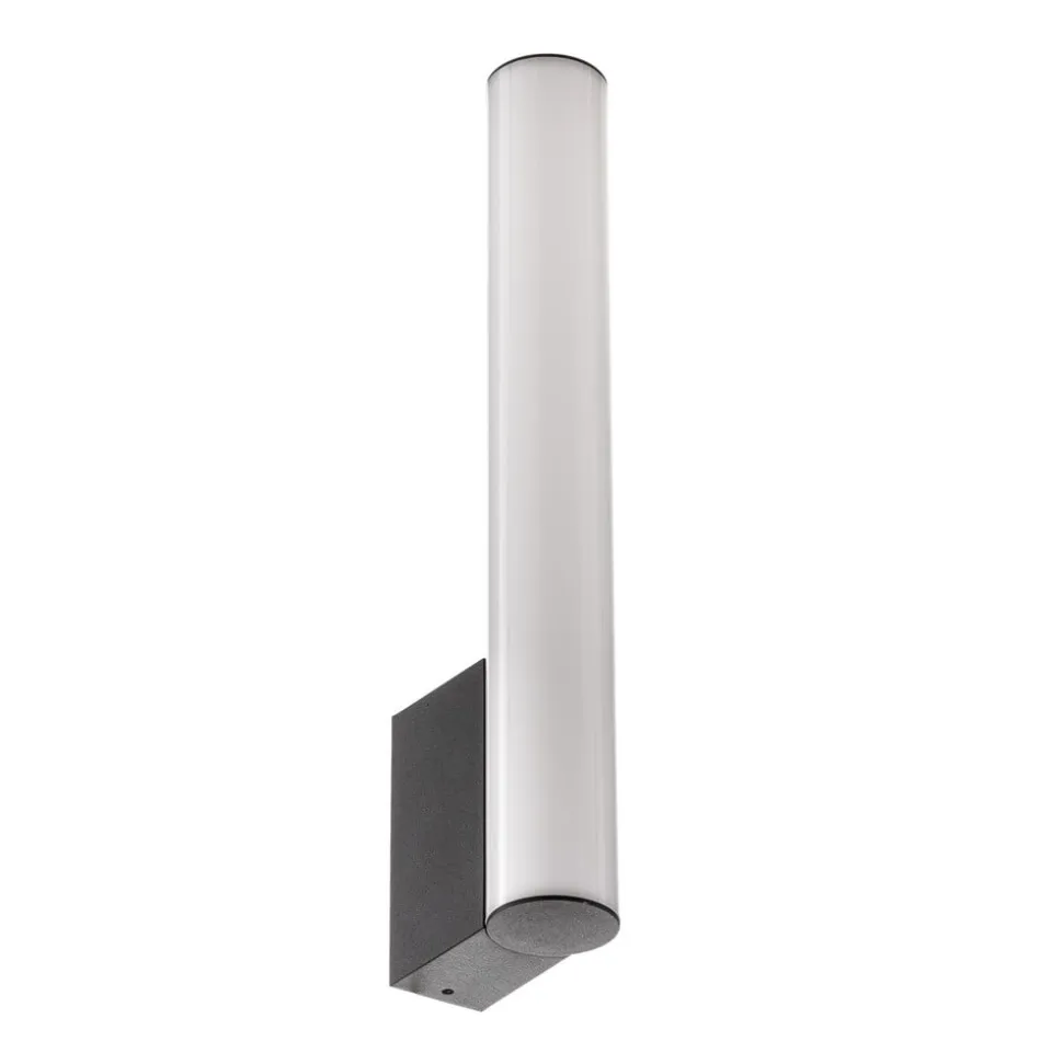 Helestra Loom LED-spejllampe sort, 30 cm