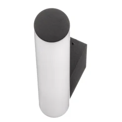 Helestra Loom LED-spejllampe sort, 30 cm