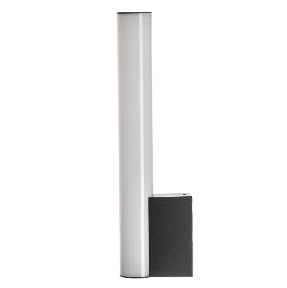Helestra Loom LED-spejllampe sort, 30 cm