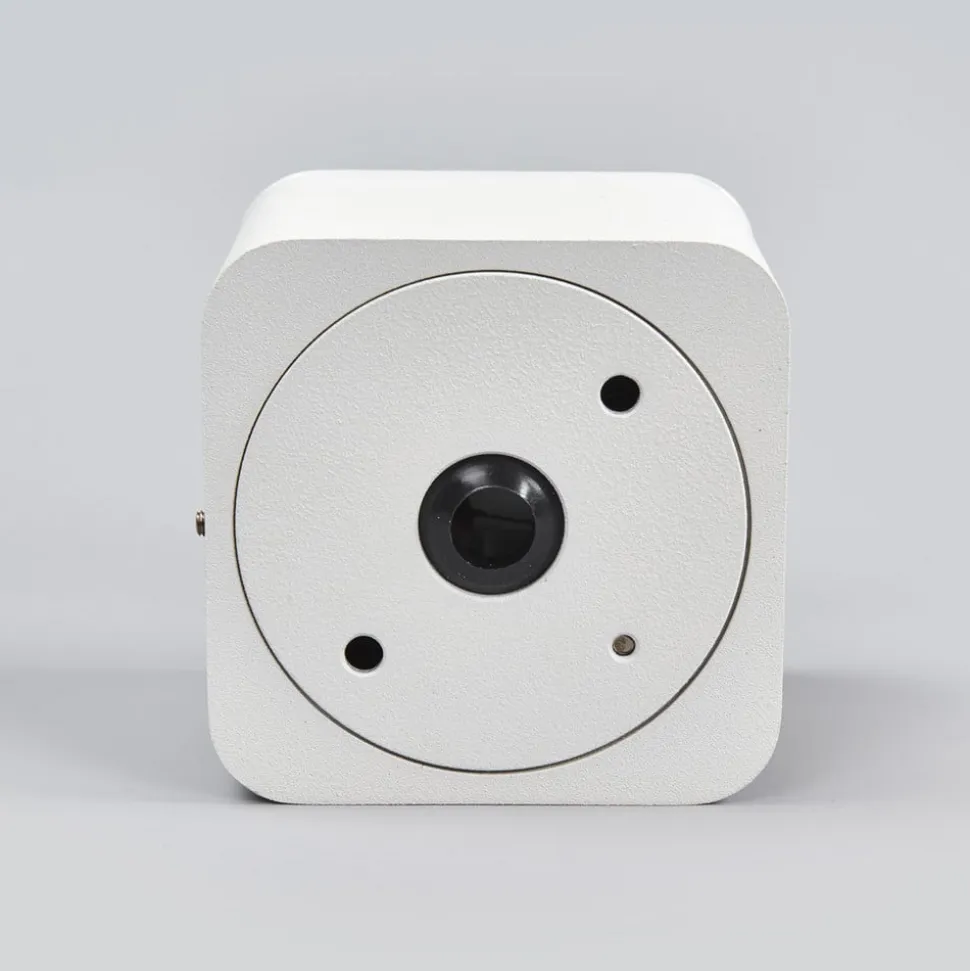 Helestra Oso LED-loftspot, kantet, hvid mat