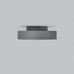 Helestra Say LED udendørs loftlampe grafit Ø23cm