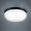 Helestra Tana LED-loftslampe, sort, Ø 28 cm