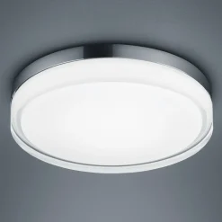 Helestra Tana LED-loftslampe, krom, Ø 33 cm