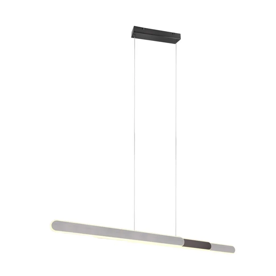 Helios LED-hængelampe, udtrækkelig dim CCT alu