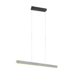 Helios LED-hængelampe, udtrækkelig dim CCT alu